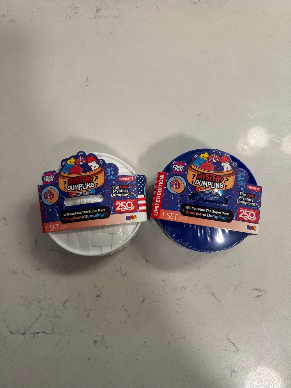 Limited Edition Americana Mystery Dumpling, set of 2 RMS